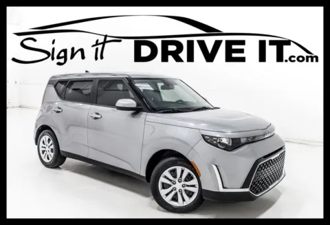 Gray 2023 Kia Soul LX for sale in Denton, TX