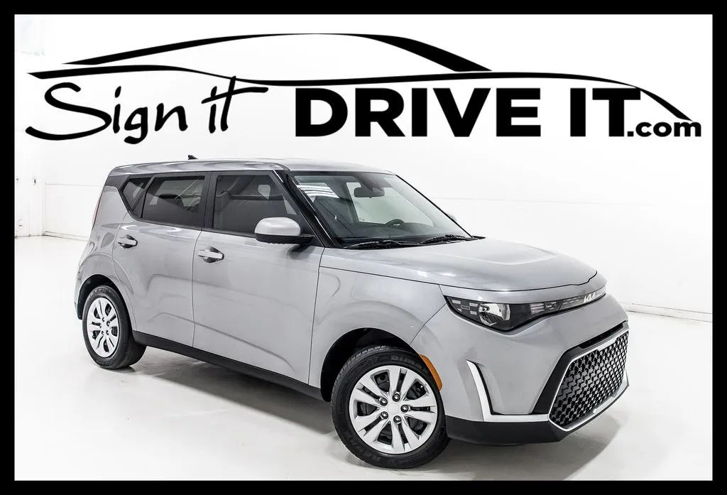 Gray 2023 Kia Soul LX for sale in Denton, TX