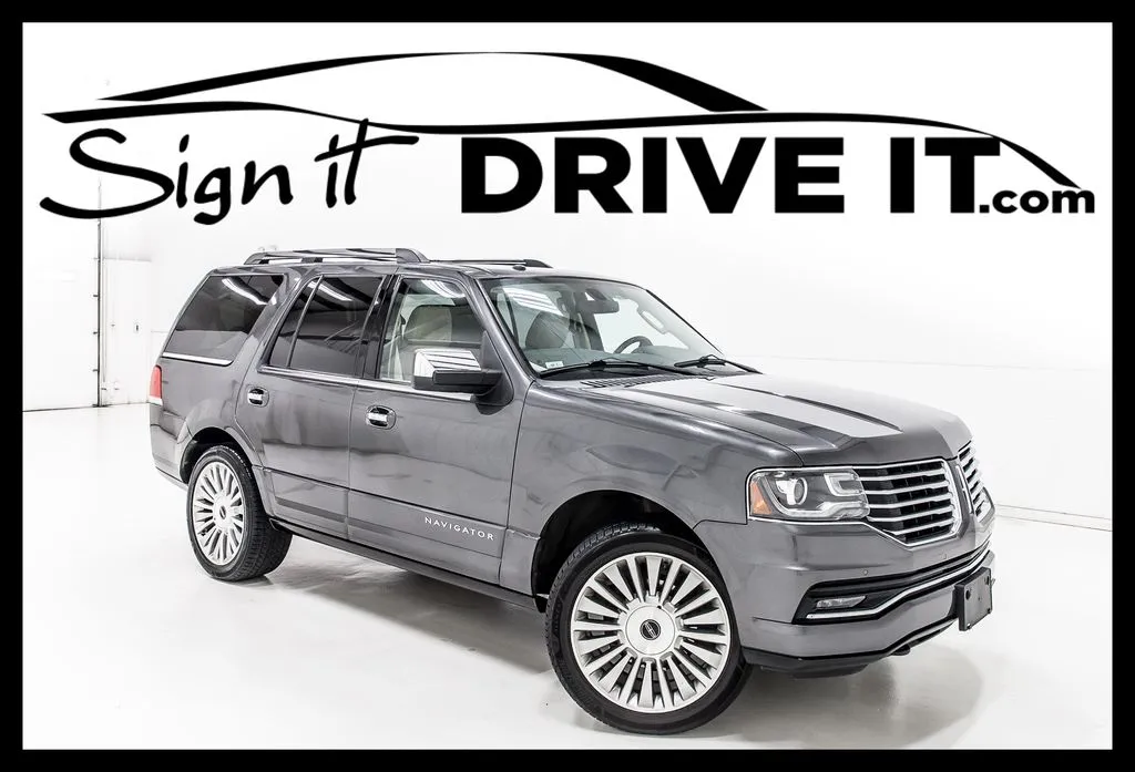 Gray 2015 Lincoln Navigator for sale in Denton, TX
