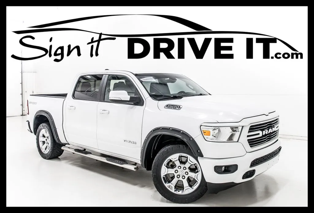 White 2020 Ram 1500 Big Horn/Lone Star for sale in Denton, TX