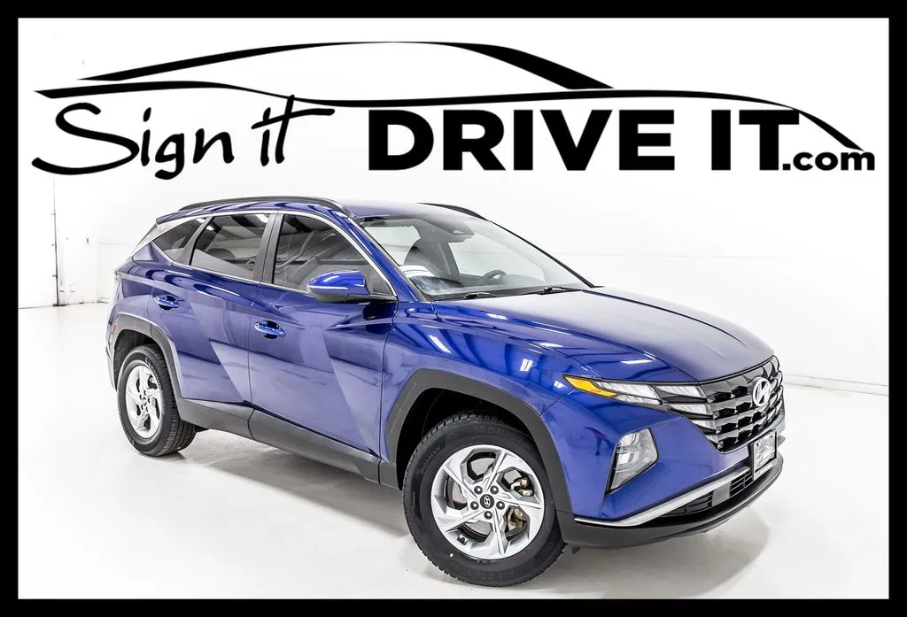 Blue 2023 Hyundai Tucson SEL for sale in Denton, TX