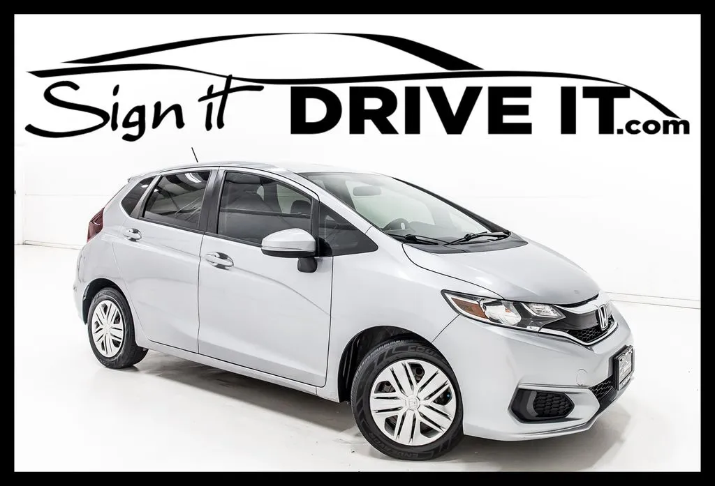 Silver 2019 Honda Fit LX for sale in Denton, TX