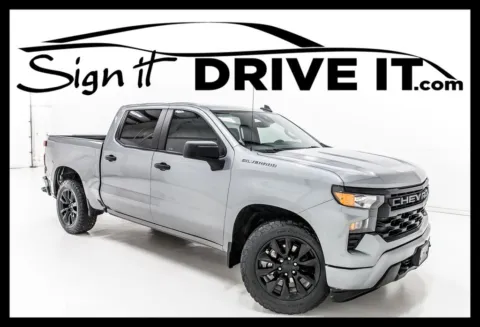 Gray 2023 Chevrolet Silverado 1500 Custom for sale in Denton, TX