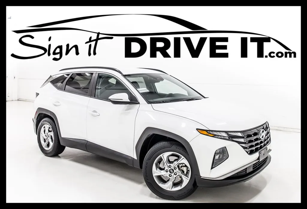 White 2023 Hyundai Tucson SEL for sale in Denton, TX