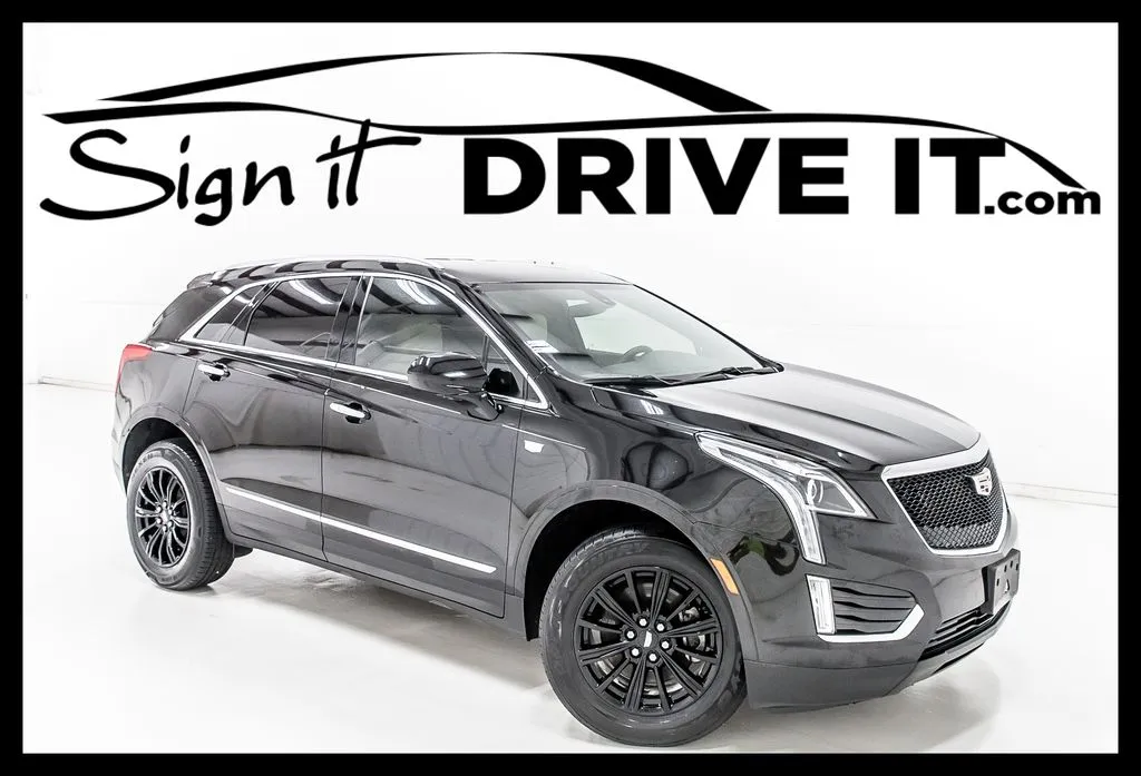 Black 2019 Cadillac XT5 for sale in Denton, TX