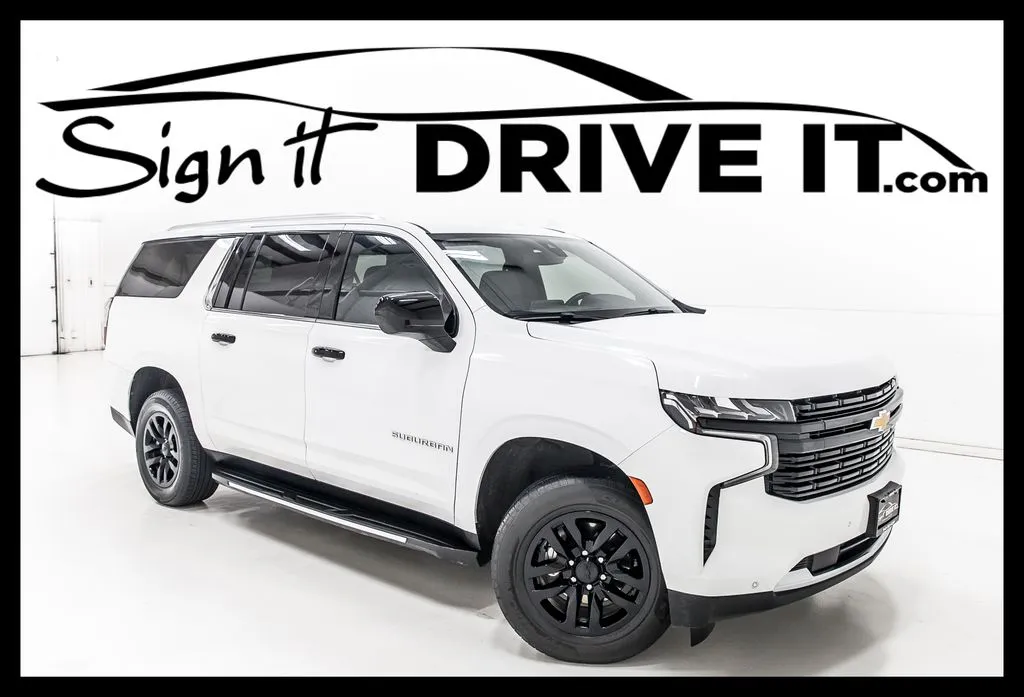 White 2022 Chevrolet Suburban LT for sale in Denton, TX