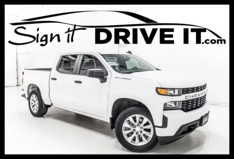 White 2021 Chevrolet Silverado 1500 Custom for sale in Denton, TX