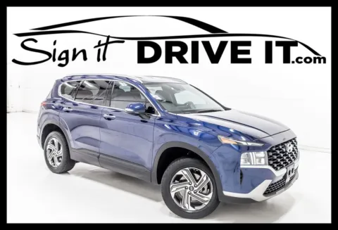 Blue 2023 Hyundai Santa Fe SEL for sale in Denton, TX