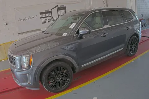 Gray 2022 Kia Telluride SX for sale in Denton, TX