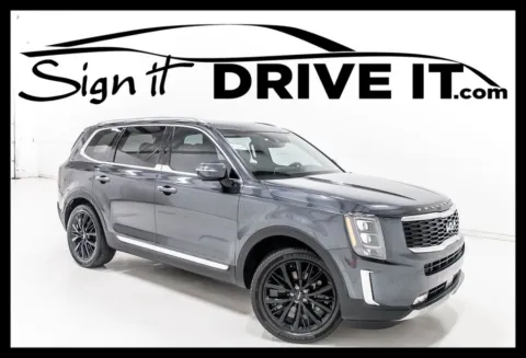 Gray 2022 Kia Telluride SX for sale in Denton, TX