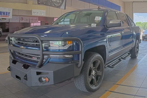 Blue 2016 Chevrolet Silverado 1500 LTZ for sale in Denton, TX