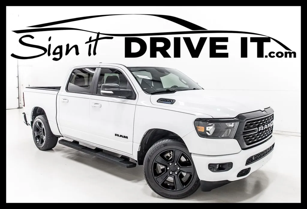 White 2022 Ram 1500 Big Horn/Lone Star for sale in Denton, TX