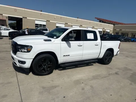 White 2022 Ram 1500 Big Horn/Lone Star for sale in Denton, TX