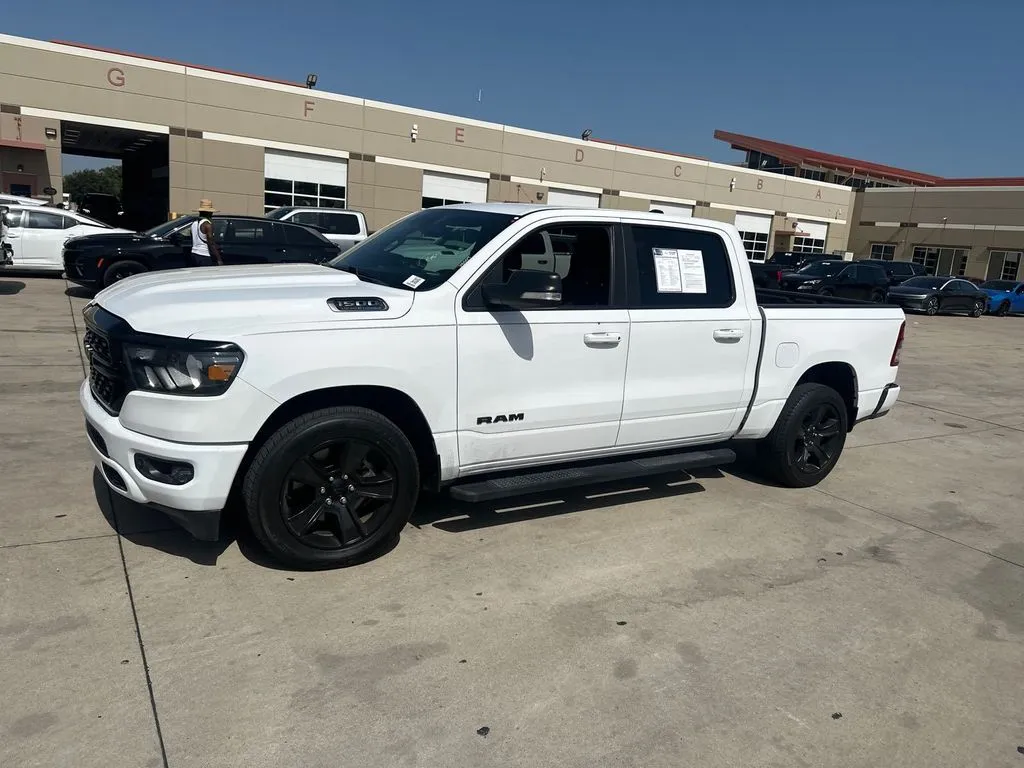 White 2022 Ram 1500 Big Horn/Lone Star for sale in Denton, TX