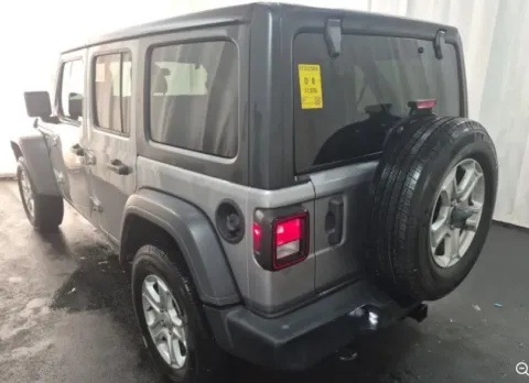 Silver 2020 Jeep Wrangler Unlimited Sport S for sale in Denton, TX