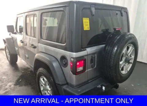 Silver 2020 Jeep Wrangler Unlimited Sport S for sale in Denton, TX