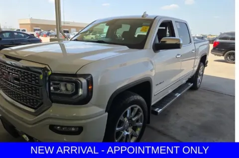 White 2017 GMC Sierra 1500 Denali for sale in Denton, TX