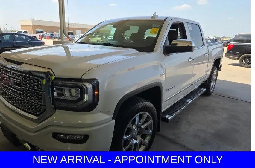 White 2017 GMC Sierra 1500 Denali for sale in Denton, TX