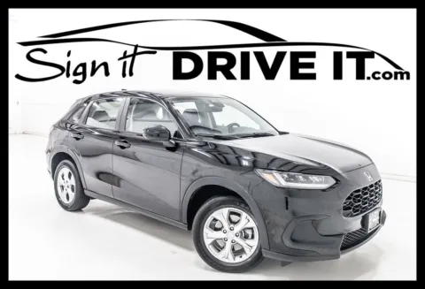 Black 2023 Honda HR-V LX for sale in Denton, TX