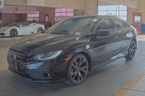 Black 2021 Honda Civic Sport for sale in Denton, TX