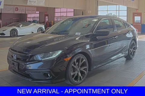 Black 2021 Honda Civic Sport for sale in Denton, TX