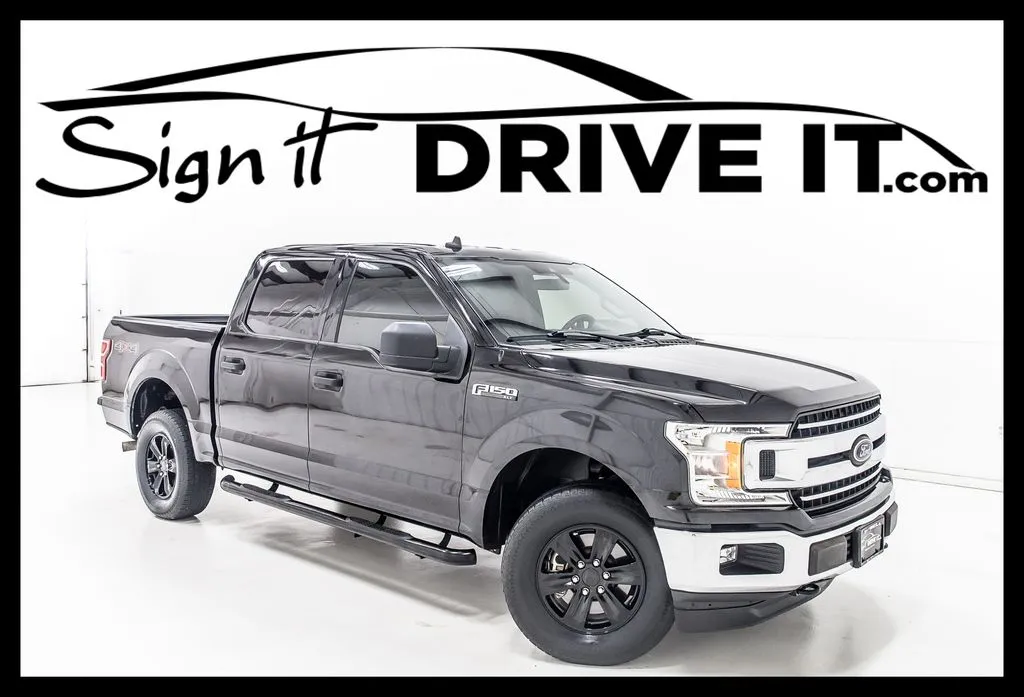 Black 2020 Ford F-150 XLT for sale in Denton, TX