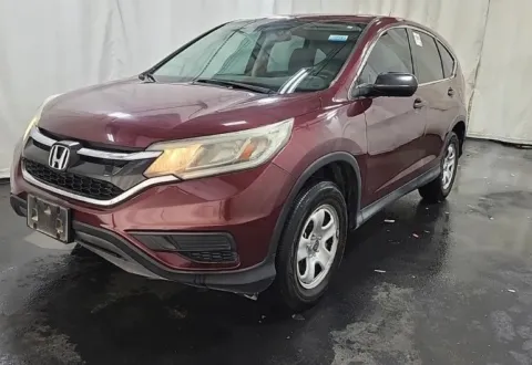 Red 2015 Honda CR-V LX for sale in Denton, TX