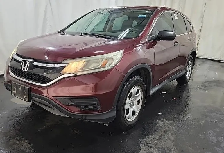 Red 2015 Honda CR-V LX for sale in Denton, TX