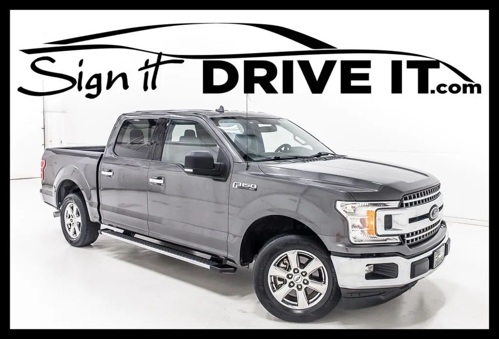 Gray 2018 Ford F-150 XLT for sale in Denton, TX