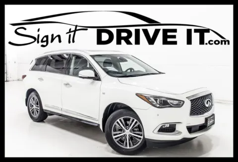 White 2019 INFINITI QX60 LUXE for sale in Denton, TX