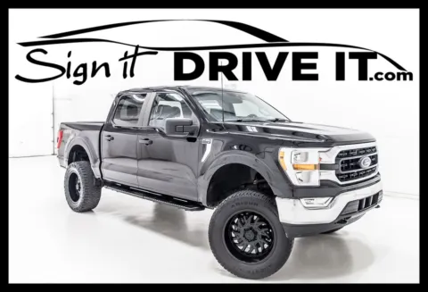 Black 2022 Ford F-150 XLT for sale in Denton, TX
