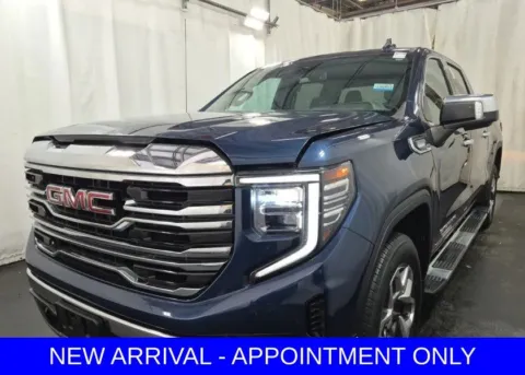 Blue 2023 GMC Sierra 1500 SLT for sale in Denton, TX