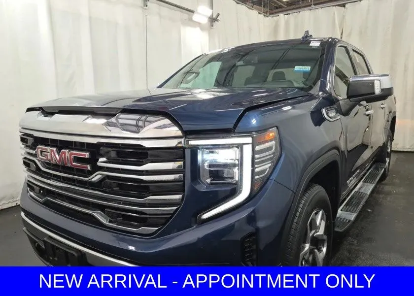 Blue 2023 GMC Sierra 1500 SLT for sale in Denton, TX