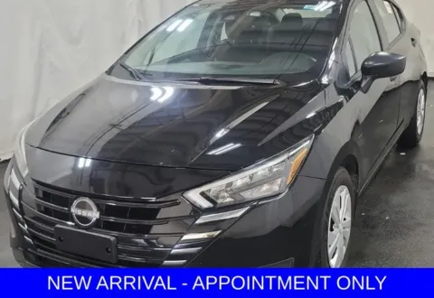 Black 2025 Nissan Versa 1.6 S for sale in Denton, TX