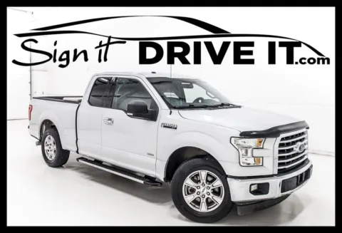 Silver 2017 Ford F-150 XLT for sale in Denton, TX