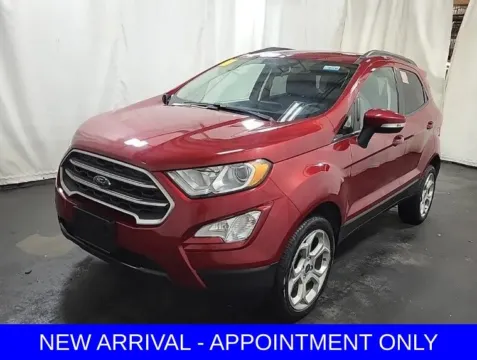 Red 2021 Ford EcoSport SE for sale in Denton, TX