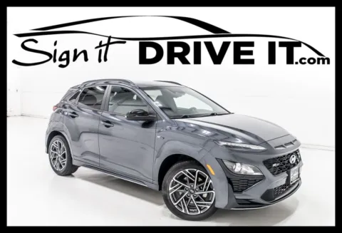 Gray 2022 Hyundai Kona N Line for sale in Denton, TX