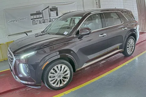 Red 2020 Hyundai Palisade Limited for sale in Denton, TX