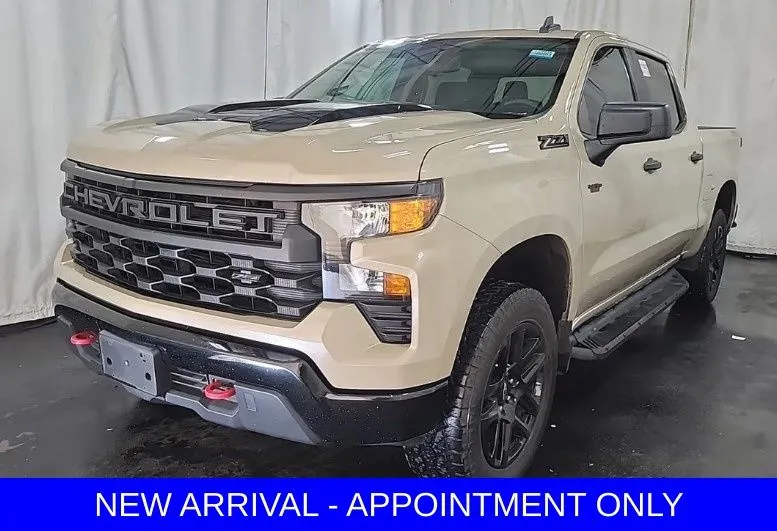 Beige 2023 Chevrolet Silverado 1500 Custom Trail Boss for sale in Denton, TX