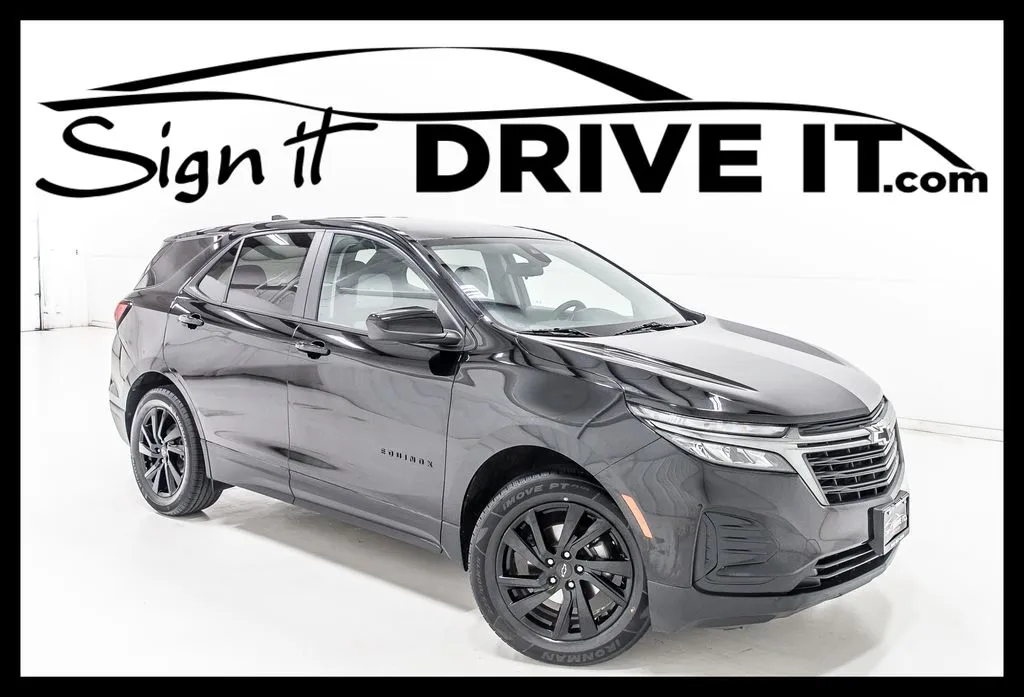 Black 2024 Chevrolet Equinox LS for sale in Denton, TX