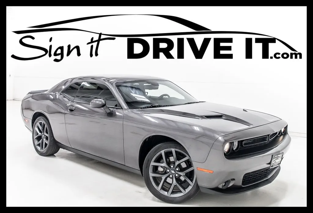 Gray 2023 Dodge Challenger SXT for sale in Denton, TX