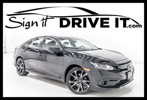 Black 2021 Honda Civic Sport for sale in Denton, TX