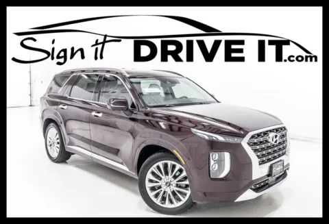 Red 2020 Hyundai Palisade Limited for sale in Denton, TX