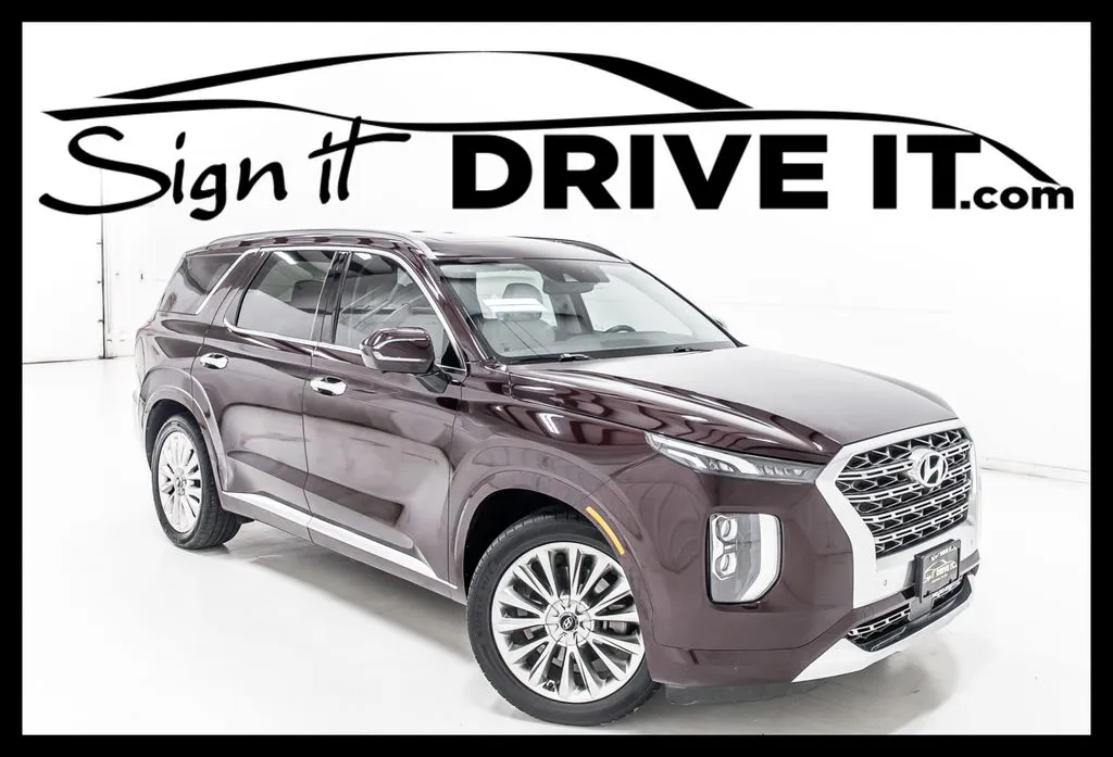 Red 2020 Hyundai Palisade Limited for sale in Denton, TX