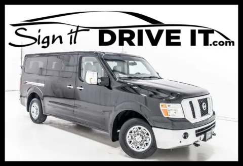 Black 2020 Nissan NV Passenger SL for sale in Denton, TX