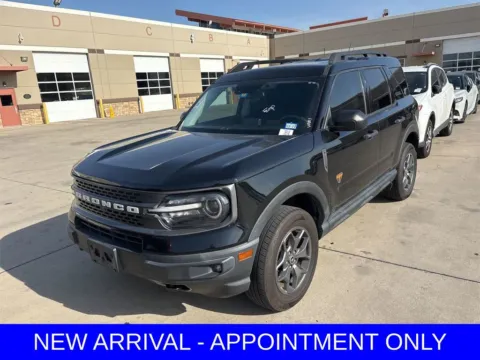 Black 2021 Ford Bronco Sport Badlands for sale in Denton, TX