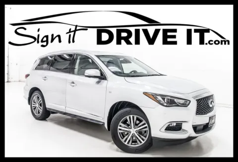 Silver 2020 INFINITI QX60 LUXE for sale in Denton, TX