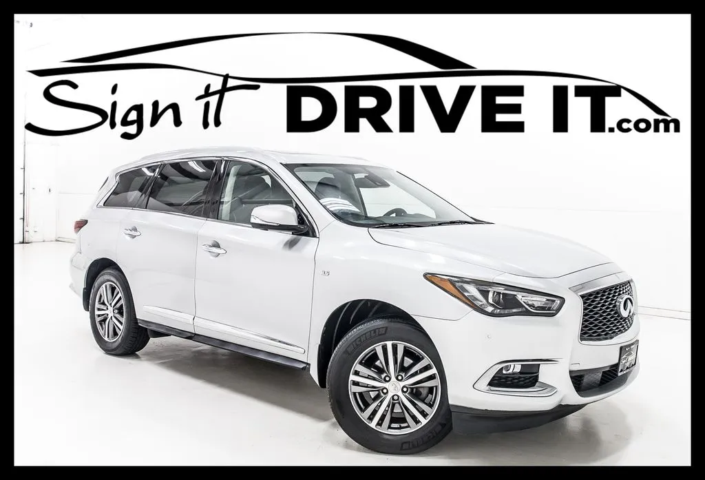 Silver 2020 INFINITI QX60 LUXE for sale in Denton, TX