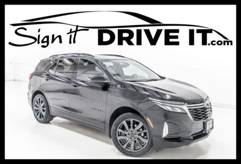 Black 2023 Chevrolet Equinox RS for sale in Denton, TX