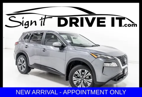 Gray 2023 Nissan Rogue SV for sale in Denton, TX
